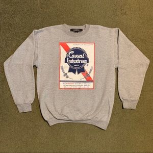 Casual Industrees Pabst Brewing Inspired Crewneck